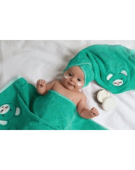 Ręcznik dziecięcy BABY 71 z haftowanym motywem myszki, 450 g/m2