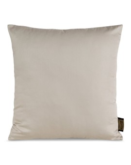 Poszewka na poduszkę 40x40 cm z satyny bawełnianej beżowa NOVA