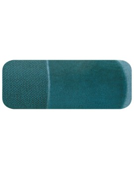 Ręcznik do rąk 30x50 cm bawełniany kolor ciemnoturkusowy z bordiurą z weluru 500 g/m2 LUCY Eurofirany | Time- 2