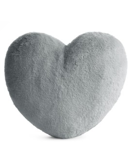 Poszewka Heart 45 X 45 Cm Srebrny