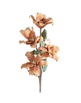 Kwiat Flore 868 Jasnobrązowy