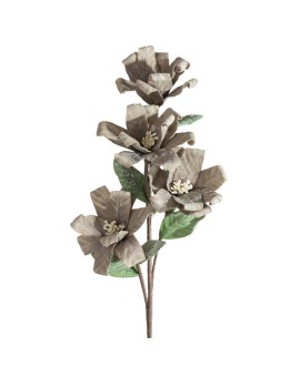 Kwiat Flore 868 Ciemnobeżowy