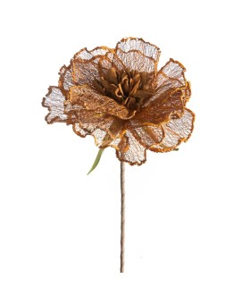 Kwiat Flore 870 Brązowy