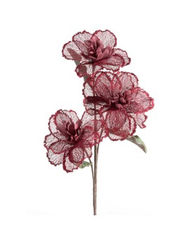 Kwiat Flore 876 Czerwony