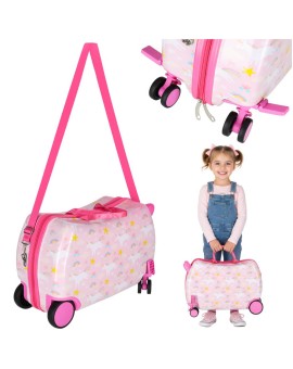 Walizka podróżna dla dzieci na kółkach bagaż podręczny jednorożec