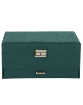 Szkatułka kuferek na biżuterię organizer zielony Kik Sp. z o. o. Sp. k. | Time- 2