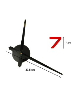 Zegar ścienny naklejany DIY regulowany 80-90 cm kolorowy 12 cyfr Kik Sp. z o. o. Sp. k. | Time- 2