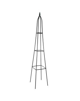 Pergola podpora LUARO ogrodowa na kwiaty stojak na róże pnące piramida metalowa Kik Sp. z o. o. Sp. k. | Time- 2