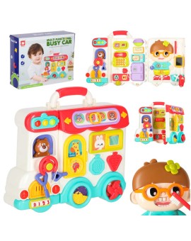 Tablica manipulacyjna interaktywna samochód światło dźwięk