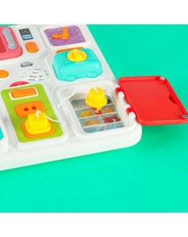 Tablica manipulacyjna sensoryczna montessori kuchnia zegar światło dźwięk Kik Sp. z o. o. Sp. k. | Time- 2