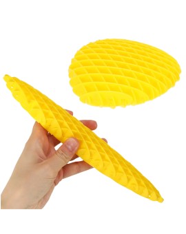 Fidget Worm zabawka sensoryczna antystresowa do rozciągania żółty