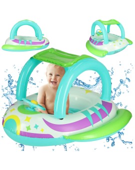 Kółko do pływania koło dmuchane z kierownicą pontonik dla dzieci z siedziskiem BESTWAY 34149