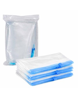 Worki próżniowe rolowane na ubrania 9 sztuk 3 rozmiary 35x50cm, 40x50cm, 50x70cm