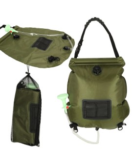 Prysznic turystyczny solarny polowy kempingowy 20L XXL z termometrem