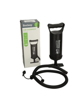 Pompka ręczna tłokowa do materaca pontonu piłki 30cm BESTWAY 62002