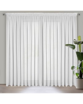 Firana Gotowa Dalia Na Taśmie 350 X 270 Cm Biały