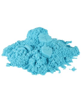 Piasek sensoryczny dla dzieci 1kg w woreczku niebieski Kik Sp. z o. o. Sp. k. | Time- 2