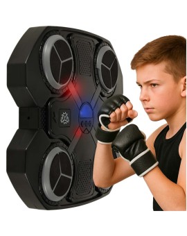 Tarcza bokserska treningowa na ścianę trenażer muzyka Bluetooth LED USB