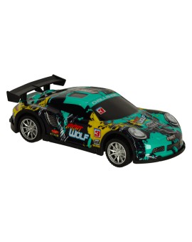 Samochód RC sportowy niebiesko-zielony Kik Sp. z o. o. Sp. k. | Time- 2