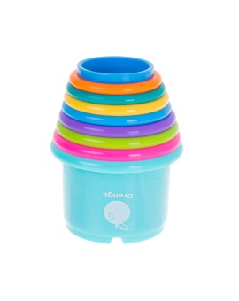 Kubeczki edukacyjne wieża piramida cyfry i owoce Kik Sp. z o. o. Sp. k. | Time- 2