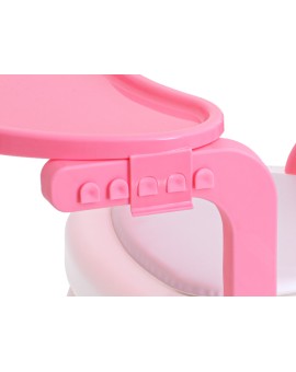 Krzesełko stolik do karmienia i zabawy różowy Kik Sp. z o. o. Sp. k. | Time- 2
