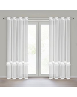 Firana Gotowa Isola 140 X 250 Cm Biały