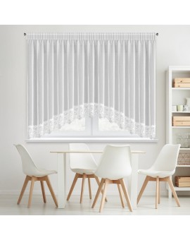 Firana Gotowa Artemida Na Taśmie 400 X 160 Cm Biały