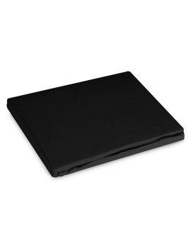 Prześcieradło BASIC 220×200×30 cm – bawełna renforce z gumką, czarne