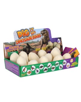 Dinozaury wykopaliska jajka dinozaura figurki zestaw archeologiczny 12 jajek Kik Sp. z o. o. Sp. k. | Time- 2