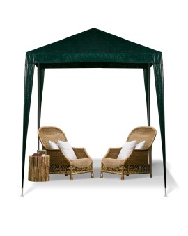 Pawilon ogrodowy namiot imprezowy handlowy altana zielona 2 x 2m Kik Sp. z o. o. Sp. k. | Time- 2