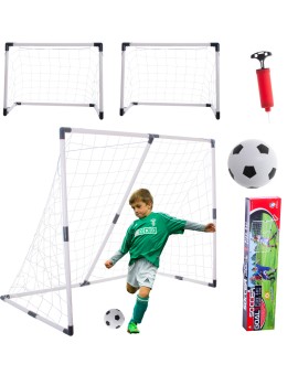 Bramka piłkarska do piłki nożnej dla dzieci 2w1 185x120x70cm