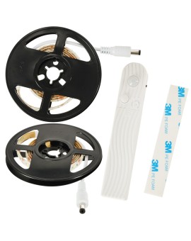 Taśma LED wodoodporna na baterie USB czujnik ruchu 1M 59LED zimny biały