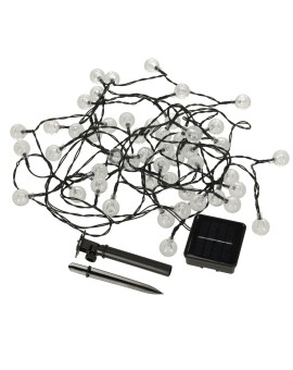 Lampki ogrodowe solarne kulki 7m 50LED ciepły biały Kik Sp. z o. o. Sp. k. | Time- 2