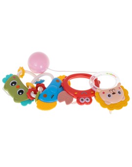 Karuzela projektor gwiazd do łóżeczka kołysanki różowa z pilotem Kik Sp. z o. o. Sp. k. | Time- 2