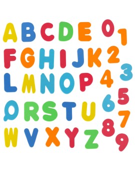 Zabawka wodna dla dzieci naklejki do kąpieli piankowe literki cyferki