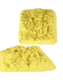 Piasek sensoryczny dla dzieci 1kg w woreczku żółty Kik Sp. z o. o. Sp. k. | Time- 2