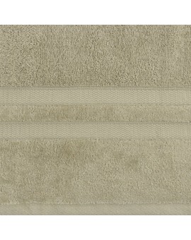 Klasyczny ręcznik PORTO z welwetową bordiurą w pasy, 500 g/m2 Eurofirany | Time- 3