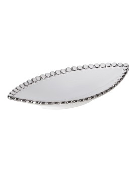 Patera Dekoracyjna Elora (03) 31 X 14 X 5 Cm Biały