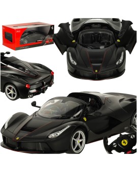 Samochód zdalnie sterowany Rastar 75800 Ferrari LaFerrari Aperta 1:14 czarny