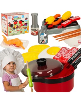 Zestaw do gotowania dla dzieci naczynia akcesoria kuchenne zestaw 35 elementów