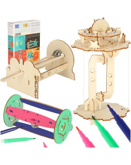 Zestaw edukacyjny do eksperymentów naukowych DIY mechanika grawitacja 3w1