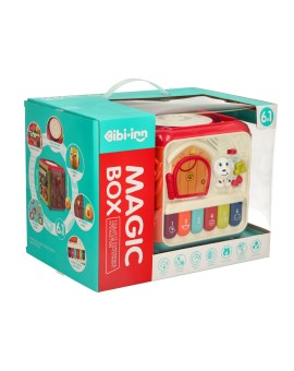 Kostka edukacyjna interaktywna pianinko robaczki 6w1 Bibi-inn Kik Sp. z o. o. Sp. k. | Time- 2