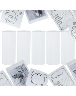Rolki termiczne papier do drukarki aparatu natychmiastowego 5,7cm x 4,5m 5 sztuk