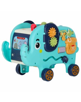 Słonik tablica manipulacyjna montessori wbijak sorter klocki młotek 26cm Kik Sp. z o. o. Sp. k. | Time- 2