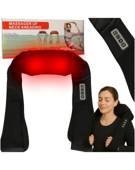 Kołnierz masujący rozgrzewający masażer Shiatsu szyi karku pleców