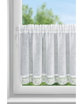 Firana Gotowa Lari Na Taśmie 150 X 60 Cm Biały