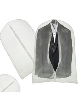 Pokrowiec na ubrania garnitur odzież przezroczysty 60 x 80 cm