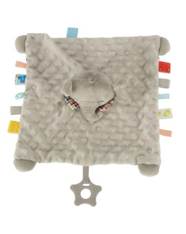 Maskotka sensoryczna szeleszcząca metki słonik Kik Sp. z o. o. Sp. k. | Time- 2