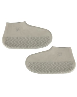 Nakładki przeciwdeszczowe na buty ochraniacze nieprzemakalne przeciwdeszczowe kalosze M szare roz. 35-38 Kik Sp. z o. o. Sp. k. 