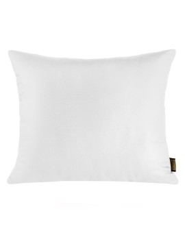 Poszewka na poduszkę 50x70 cm z satyny bawełnianej biała NOVA